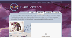 Desktop Screenshot of flightjacket.com